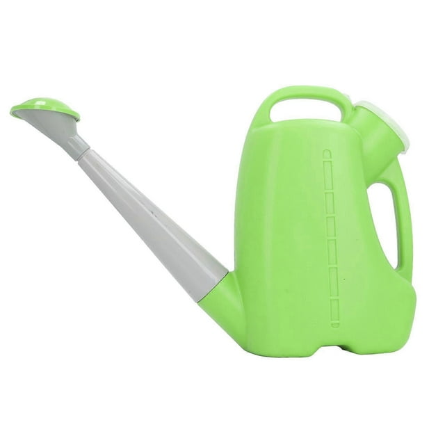 Arrosoir de jardin grande capacité en polypropylène à long bec pour fleurs, pour agriculture et ferme, 3,5 L, vert