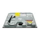 thumbnail image 2 of Parrilla De Gas Empotrable EB Tecnica 4 Quemadores Vidrio Templado Eb-485bl, 2 of 5