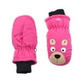 thumbnail image 1 of Advancent 6 pares de manoplas para niños, impermeables, de invierno, unisex, dibujos animados, regalos para niños, suministros de esquí, adorables Suministros térmicos Rosa Advancent HA059224-05B, 1 of 5