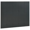 thumbnail image 2 of vidaXL 5-Panel Room Divider Anthracite 200x180 cm Steel, 2 of 4