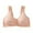C, variant on Women Smooth T Shirt Bra Front Closure T-Back Bra for Women Plus Size Full Bust Support Seamless Unlined Comfort Wireless Design 44 B