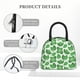 thumbnail image 4 of Easygdp Green Leaves Bolsa de Almuerzo Insulada Grande, Forro de Aluminio, Diseño Espacioso, a Prueba de Fugas, Ideal para Trabajo, Picnics, Viajes y Actividades al Aire Libre, 4 of 6