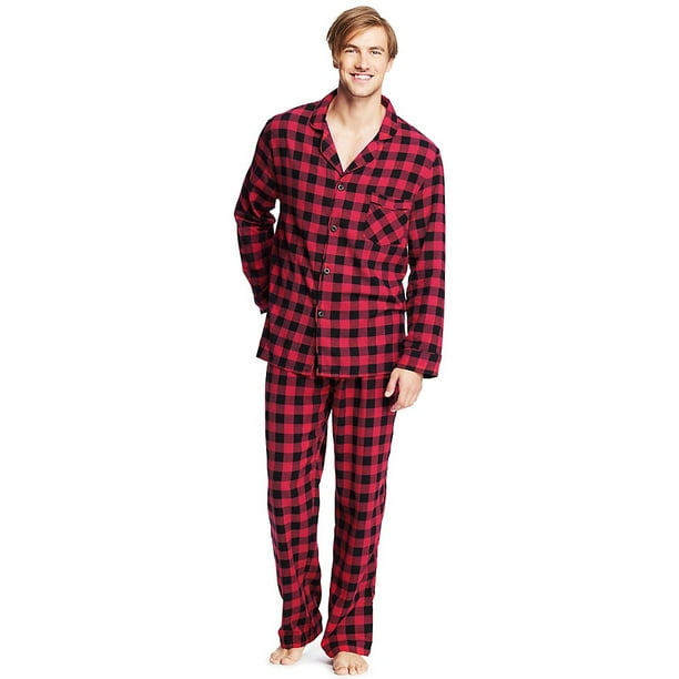 Hanes Men's Flannel Pajamas