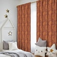 thumbnail image 5 of Paisley and Floral Red Pattern Insulated Teens Curtains Set Of 2, Bedroom Essentials, Toddler Room Decor 52x84in(132x213cm), 5 of 5