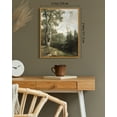 thumbnail image 4 of Drsoum Vintage Birch Forest Wall Art 11x14in Natural Framed Rustic Retro Woodland Prints Farmhouse Nature Landscape Decor for Living Room Bedroom Office, 4 of 6