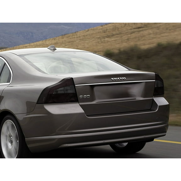 Rvinyl Tail Light Tint Covers Compatible with Volvo S80 2004-2006 - Matte Smoke