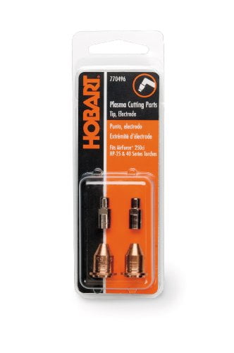 Hobart 770496 Contact Tip and Electrode Kit for AirForce 250Ci Plasma Torch, 2-Pack by MILLER ELECTRIC