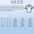 thumbnail image 3 of Godom Women's Halloween Shirts Graphic T Shirts 3/4 Sleeve Pullover Tops Fall Clothes 2025, 3 of 6
