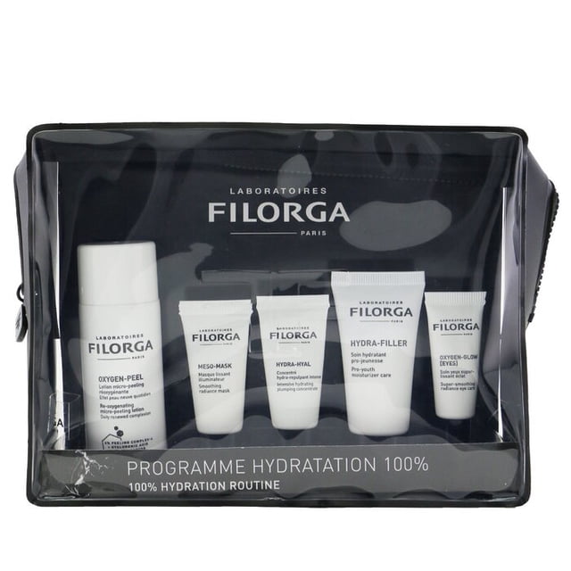 Set de cuidado de la piel Filorga 100% Hydration w/ Oxygen Peel 50 ml 5 unidades