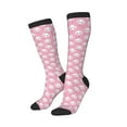thumbnail image 2 of Fotbe Cute Cat print Women's Men's Novelty Crew Socks Cotton Socks Knee High Socks for Walking,Running,Nurses,Pregnancy, 2 of 8