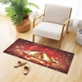thumbnail image 2 of GZHJMY Christmas Bells Bathroom Rugs Floor Mats Non-Slip Soft Absorbent Microfibers Plush Bath Rugs for Bath Kitchen Shower Floor, 39x20 Inch Carpet Runner, 2 of 7