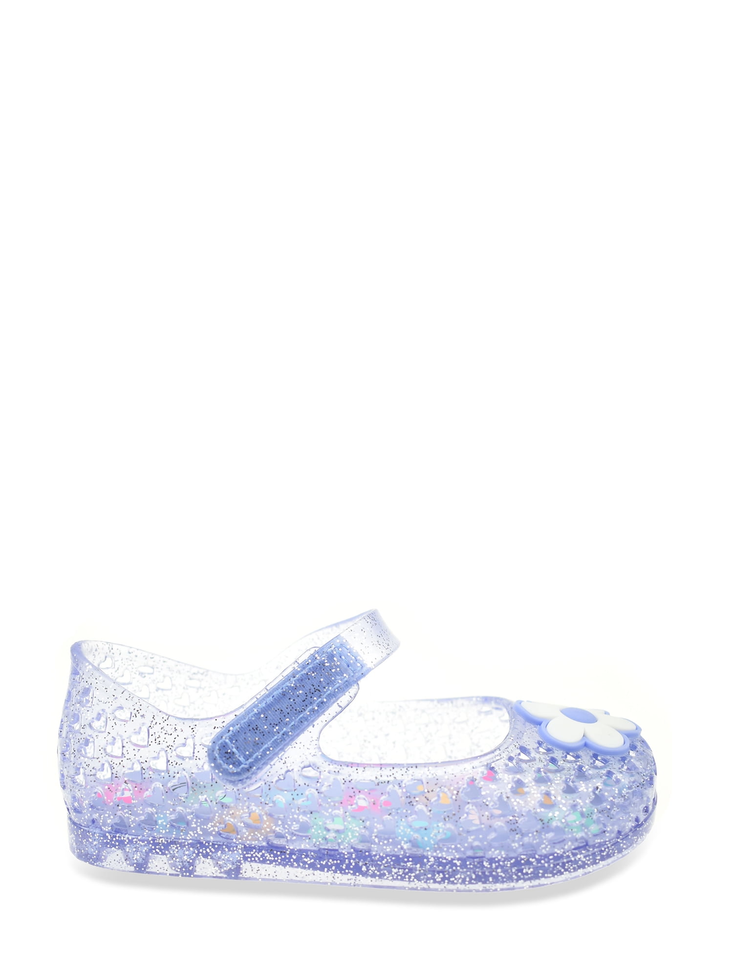Wonder Nation Toddler Girl Jelly Flat Sandal
