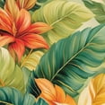thumbnail image 6 of JEUXUS Palm Leaves Round Tablecloth for Picnic Dining Kitchen Farmhouse White, 6 of 8
