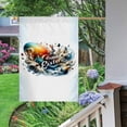 thumbnail image 3 of Cayyon Easter Flags 28 x 40 Double Sided, (Happy Easter House Flag) Easter Flag Banner with Bunny for Outside Vertical Holiday Yard Décor, 3 of 5