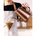 thumbnail image 2 of Gooseneck Electric Kettle(1.0L), 100% Stainless Steel BPA Free Classic Pour Over Coffee Kettle | Tea Kettle - Green, 2 of 7