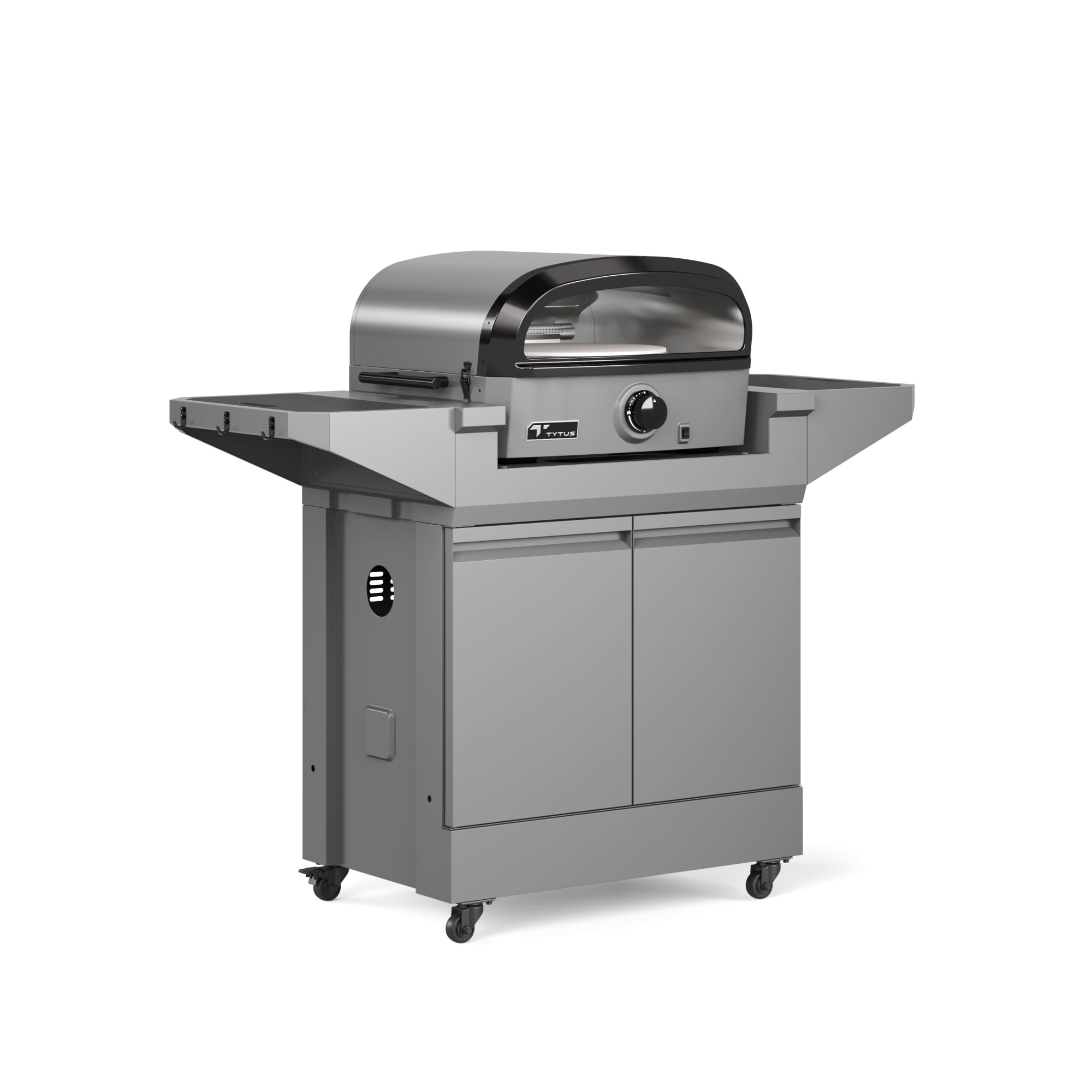 TYTUS Emberwood 14" Pizza Gas Grill with Storage Cart