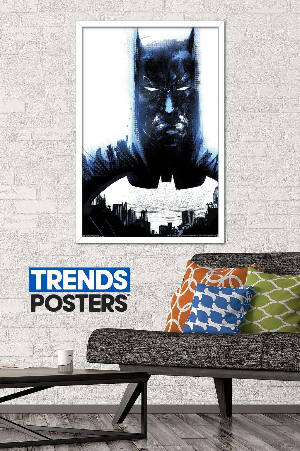 DC Comics - Batman - City Wall Poster, 22.375" x 34", Framed