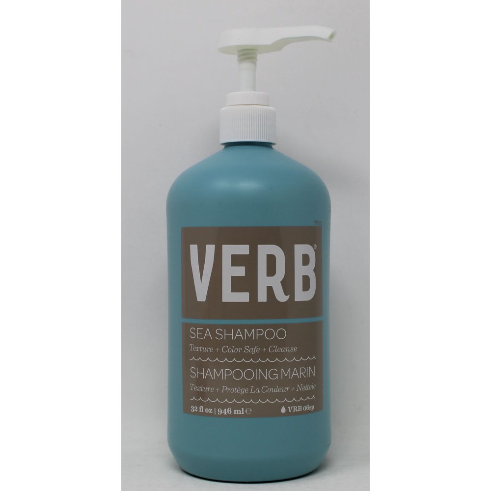 Verb Verb Sea Shampoo Texture, Color Safe & Cleansing 32 Ounces