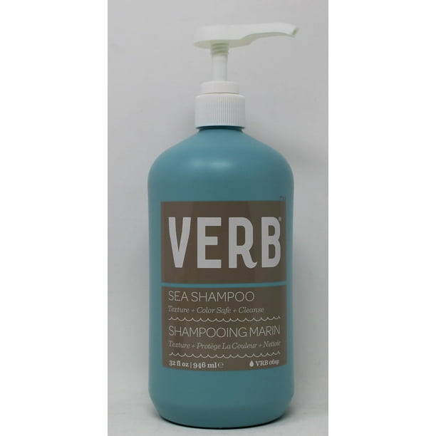 Verb Verb Sea Shampoo Texture, Color Safe & Cleansing 32 Ounces