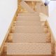 thumbnail image 5 of Alfombras antideslizantes para escalones de color beige, alfombras para escaleras con adhesivo autoadhesivo para interior y exterior con diseño anti-deslizante en relieve, 5 of 6