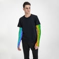 thumbnail image 5 of Daiia Glitter Rainbow UV Sun Protection Arm Sleeves - Cooling Compression Arm Sleeve - Sports & UV Arm Sleeves for Men & Women, 5 of 8