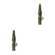 thumbnail image 2 of Yuarrent 50pcs/Kit Clips de de seguridad Giratorio Terminal de extremo de pesca Aparejo portátil Verde 2Conjunto, 2 of 6