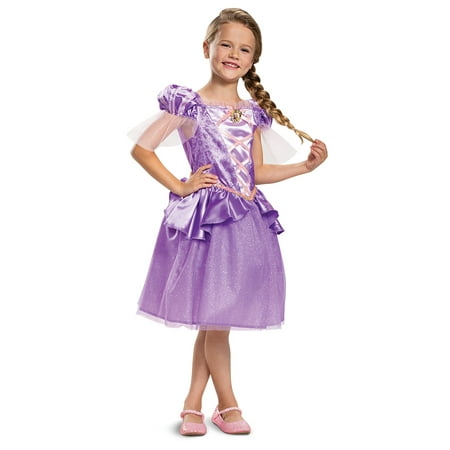 Disguise Disney Princess Girls Classic Rapunzel Halloween Costume