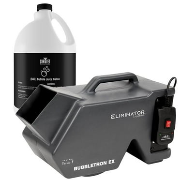 Eliminator Lighting BUBBLETRON EX Bubble Machine Bundle