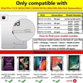 thumbnail image 3 of Étui pour Apple iPad Pro 12.9 à Rotation 360, Couverture Intelligente iPad 12.9 Pro 3 4 5 6e Gén 12.9 Pouces, Étui de Protection en Cuir PU pour Tablette, Rouge, Pro 12.9 2e Gén 2017, 3 of 6