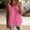 *Pink, variant on ClodeEU Women's Linen Blend Crew Neck Sleeveless Button Down Blouse, Loose Fit Casual Everyday Summer Tank Top Army Green,Women's Plus L
