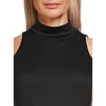 thumbnail image 4 of No Boundaries Juniors Sleeveless Mock Neck Top, 4 of 5