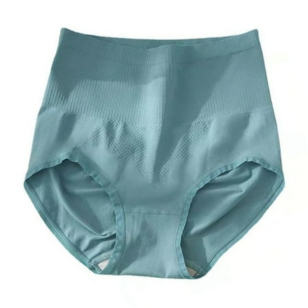 

Xmarks High Waisted C Section Recovery Postpartum Soft Full Coverage Underwear for Women Blue M