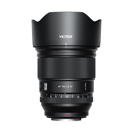 VILTROX AF 751.2XF Pro Prime Lens for Photography APS-C Auto Focus F1.2 Large Aperture 75mm Focal Length Replacement for Fujifilm X-Mount Cameras X-T30 II/ X-T4/ X-T3/ X-Pro3/ X-Pro2/ X-/