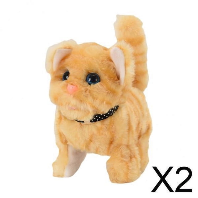 Juguetes interactivos,Mascotas electrónicas Figuras de juguete interactivas de peluche,Animal de peluche de peluche Mascota electrónica interactiva,Juguetes de animales que caminan con pilas