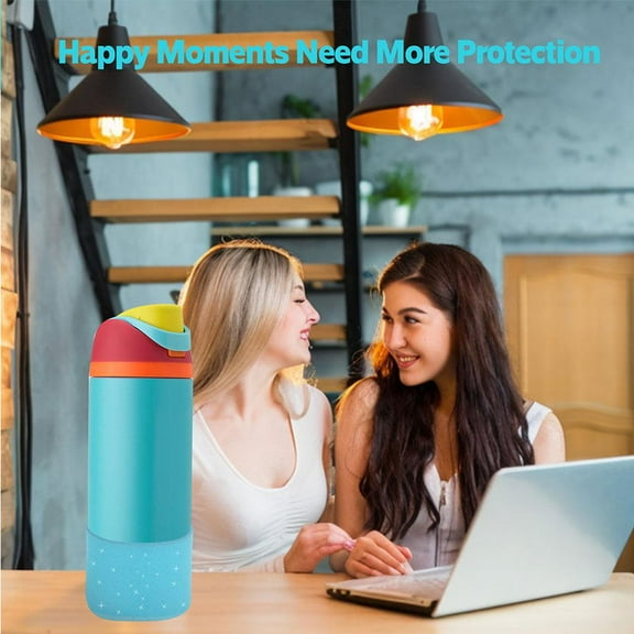 FurNest Silicone Water Bottle Boot for Owala 24oz 32oz, Anti-Slip Protective Sleeve Bottom Bumper Protector for FreeSip, Twist, and Flip Water Bo