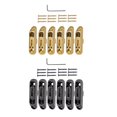 thumbnail image 1 of 24pc Tornillos 12pc Puentes 2pc Llave Hexagonal Guitarra Eléctrica Sillines Musical Repuesto Bridge Saddle Shamjiam, 1 of 9