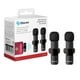 thumbnail image 2 of Micrófonos inalámbricos de solapa USB / USB C / Lightning, 20 m de alcance negro, 2 of 4