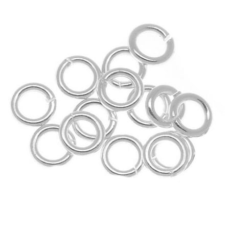 Silver Filled Open Jump Rings 4mm 20 Gauge (24)