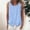 blue, variant on ClodeEU Women's V Neck Linen Blend Sleeveless Button Down Tank Top,Summer Casual Loose Blouse Army Green,Women's Plus L