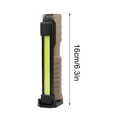 thumbnail image 6 of RuiJiao Rechargeable Handheld Flashlight with Magnetic Base, Rotating Head, COB Work Light and 7 Lighting Modes, 6 of 8