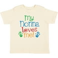 thumbnail image 3 of Inktastic My Nonna Loves Me Grandchild Boys or Girls Toddler T-Shirt, 3 of 5