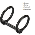 thumbnail image 4 of Unique Bargains 0.63' Dia. 3 Circle Detachable Metal Binder Rings Loose Leaf Rings, Black 10 Pack, 4 of 6