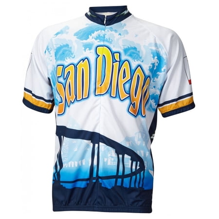 World Jerseys Men s San Diego Cycling Jersey - Multicolor / Small price history on PriceWatchPro