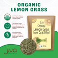 thumbnail image 2 of Té de Hojas Sueltas de Hierba Luisa Jiva Organics Bolsa de 454g, 2 of 9