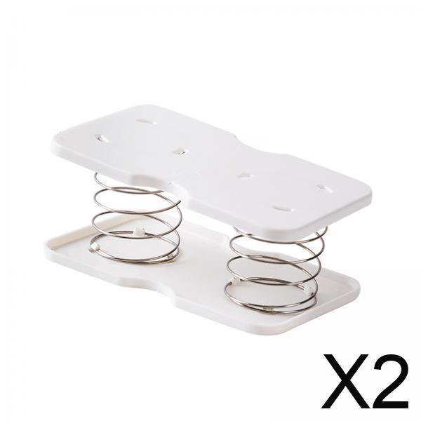 2 Soportes Para Somier De Pañuelos, Bandeja Elástica De Elevación Automática Para Cafetería Y Sala De Estar