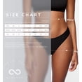 thumbnail image 5 of Calzones SOULVOR Magneticfit Tanga 3 Paquetes Talla Extra Grande, 5 of 5