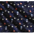 thumbnail image 3 of Soimoi Cotton Poplin Fabric Planet Galaxy Printed Craft Fabric by the Yard 42 Inch Wide, 3 of 7