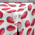 thumbnail image 4 of Strawberry Dog Crate Cover, Continuous Cartoonish Ripe Summer Season Fruits, Easy to Use Pet Kennel Cover Small Dogs Puppies Kittens, 7 Sizes, Pink Pale Pink, by Ambesonne, 4 of 6