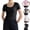 #351 Black, variant on Felirenzacia Women's Athletic Yoga Top Open Back Slim Fitted Active T Shirt Active Gym Tee Shirt Black,L