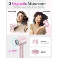 thumbnail image 4 of Hair Dryer, High-Speed Ionic Low Noise Blow Dryer with Brushless Motor for Fast Drying, Thermo-Control Quiet Compact Hair Blow Dryer with Magnetic Diffuser for Curly Hair for Home Travel Salon, 4 of 7
